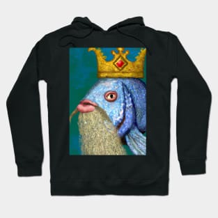 Fish with a Crown Hoodie